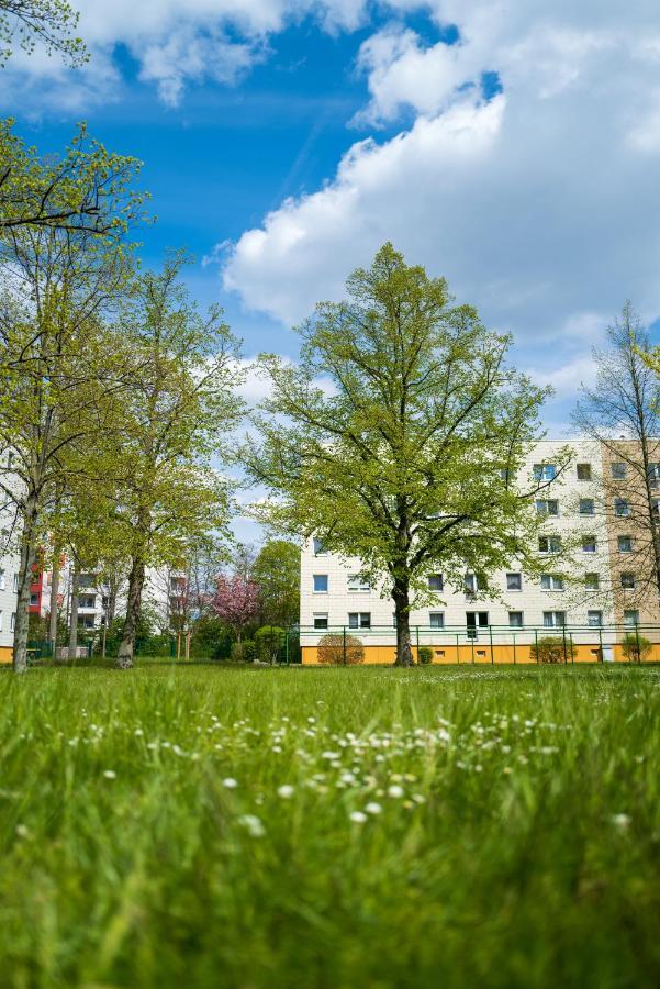 Zentrumsnahe Leipzig-Apartments, Nahe Ufz Und Bmw Inkl Parkplatz Und Fahrraeder Екстер'єр фото